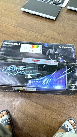 Samsung Odyssey 240Hz Curved Gaming Monitor (Boxed)
