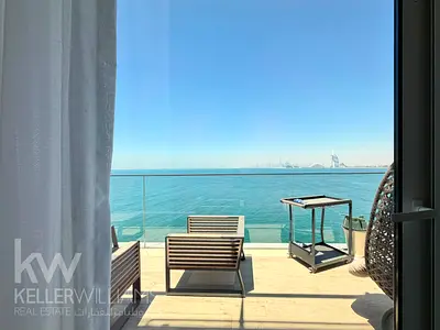 Lovely Furnished Corner 2BR Full Sea View