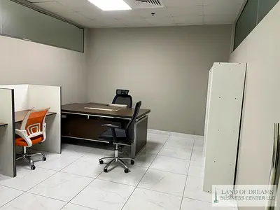 Limited Offer! Office space for rent in Business Bay. With own Ejari can fit up tp 4 staff