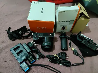 Sony Zve10 with 35mm 1.8 Lens