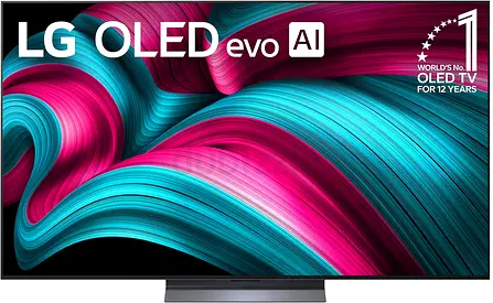 LG 65-Inch Class OLED evo AI 4K C5 Series Smart TV w/Dolby Atmos, Dolby Vision, HDR10, AI Super Upsc