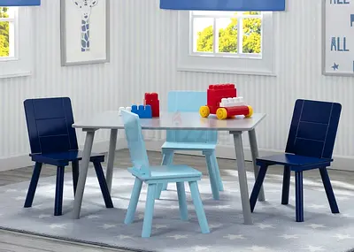 Delta Children Kids Table and Chair Set 4 Chairs Included