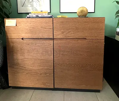 Modern Oak Storage Cabinet / Sideboard – Excellent Condition