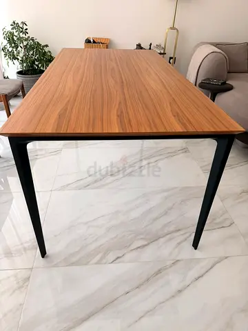 Dining wooden table 90x180cm