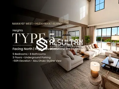 50ft High Elevation | Heights Type5 | Facing-North I Flexible Prices