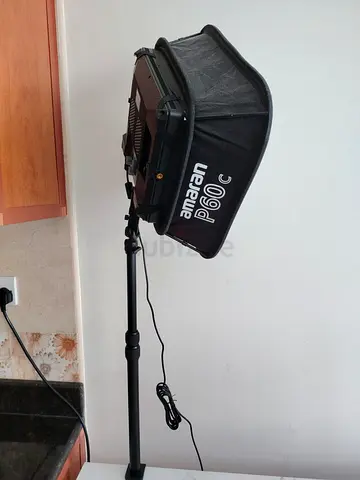Godox/Amaran P60c LED Panel with Stand and Softbox - Good Condition