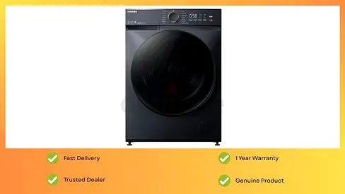 The All New Toshiba Front Load Washer 10 Kg – TW-T21BU110UWB(MG)