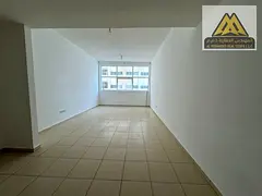 For rent: studio in Al Zahia, Ajman, Kinetia Residence, spacious, central AC, free parking, semi-ope