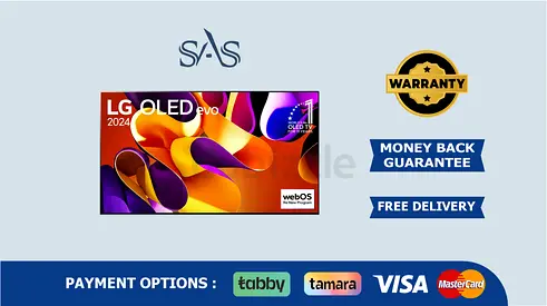 LG | 77 Inch | 77G4 | OLED Evo | 4K Smart TV | 120Hz | New | Free Delivery | Warranty