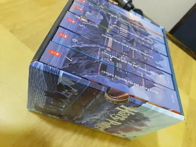 Harry potter full series ( 7 books ) never used