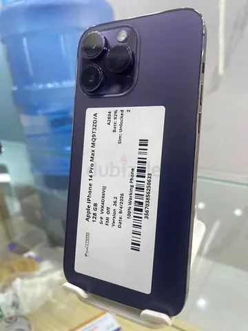 iPhone 14 Pro Max 128GB Purple - Unlocked, Good Working Condition