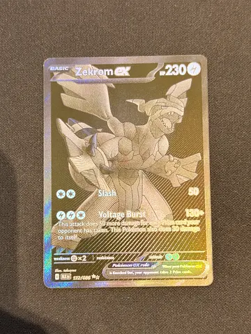 Pokémon TCG – Zekrom ex Full Art (Black Bolt 172/086)