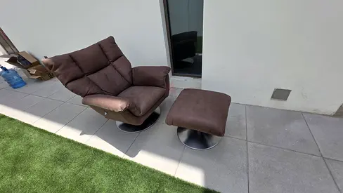 Marina home Recliner Chair with footstool