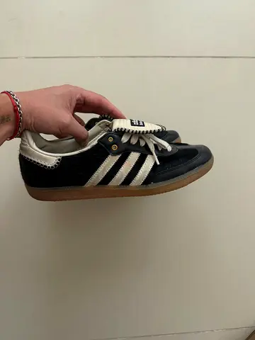Adidas x Wales Bonner UK 9 black white