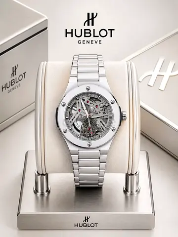 Hublot Genève Silver Skeleton – A+ Premium