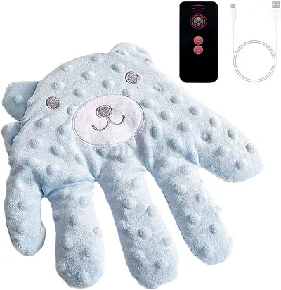 Baby tapping hand for sleeping