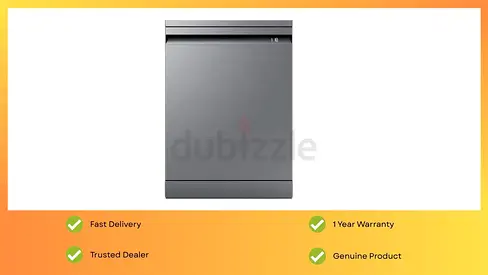 The All New Samsung Free Standing Dishwasher DW60DG790FSLGU