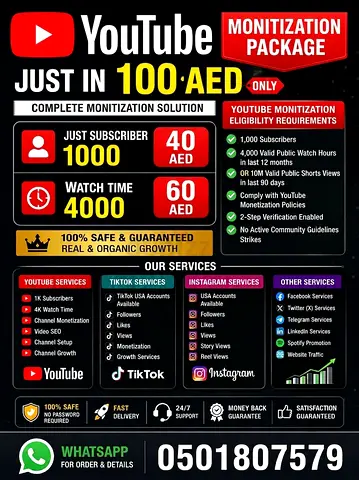Youtube monetization