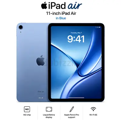 Apple iPad Air (M3), 128GB - 11 Screen - Wi-Fi, Blue - 95497