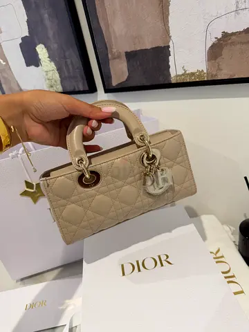 Dior Lady D Joy Beige Bag Brand New-unwanted gift