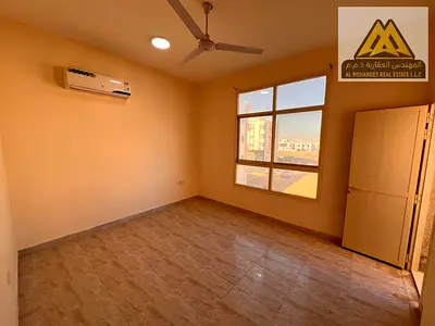 غرفة نوم واسعة صالة كبيرة 2 حمام بلكونة مساحات واسعة تصميم عملي شقة نظيفة وجاهزة للسكن- بجانب شارع الشيخ محمد بن زايد