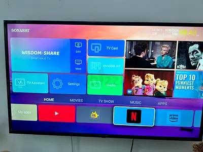 Sonashi 50”Smart LED  Android TV -excellent Condition