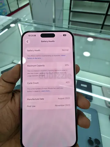 iPhone 15 Pro Max - 256 Gb 91% battery 🔋.Japan. 7 days exchange warranty.