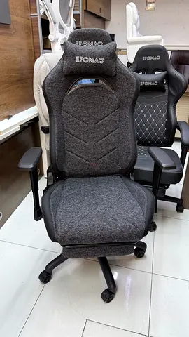 Ergonomic Gaming/Office Chair with Footrest, Adjustable Height
