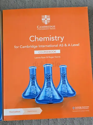 Cambridge Chemistry Coursebook for Cambridge International AS  A Level (Third Edition)