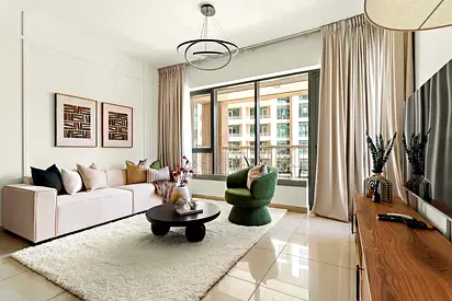 Silkhaus 1BR | 29 Blvd Downtown Dubai Balcony
