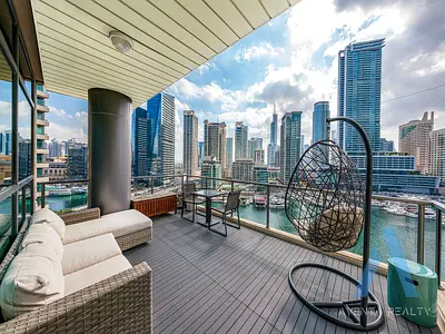 Fully Upgraded | Rare Layout | Full Marina View