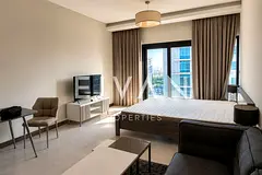 Furnished Studio | Canal &amp; Burj Views | Rooftop Pool