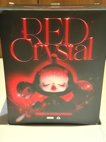 Pop Mart Skullpanda Red Crystal Action Figure