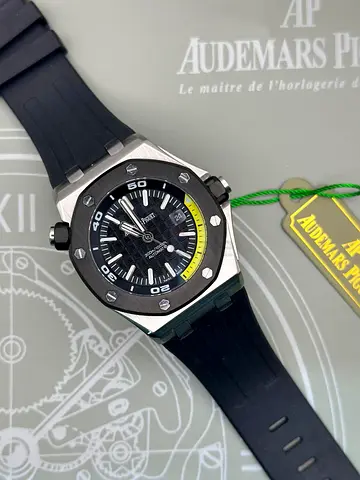 Audemars Piguet Royal Oak Offshore Diver - Black Dial Rubber Strap