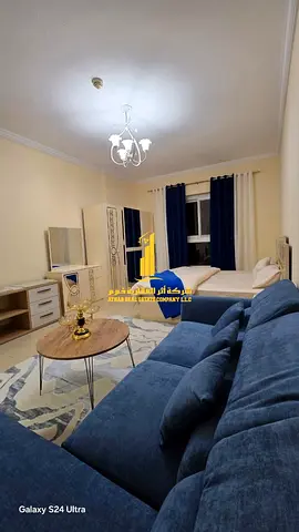 استوديو فاخر للإيجار الشهري – استوديو مطبخ شبه منفصل باطلاله مميزه مفروش بالكامل فرش جديد اول ساكن سوبر ديلوكس مع مطبخ مجهز بالكامل بأحدث الأجهزه