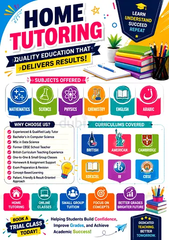 LADY HOME TUTOR - Grade 1 to 12 | QUALITY EDUCATION THAT DELIVERS RESULTS!