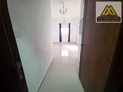 For annual rent in Rashidiya 3: 1-bedroom apartment with living room, second tenant, in a new and cl