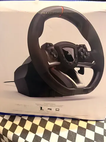 Hori Steering Wheel And Pedals