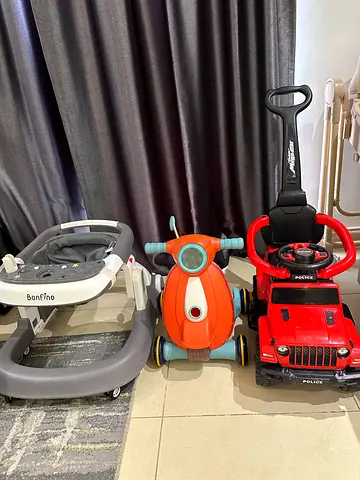Bundle Offer - Baby Walker/Scooter, Car ride
