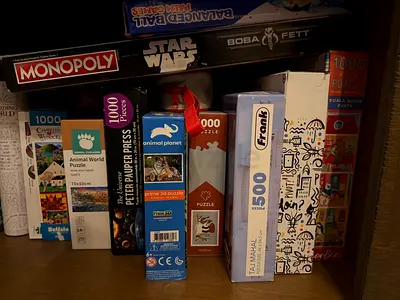 Collection of Board Games  Jigsaw Puzzles. Pick any for 30 AED