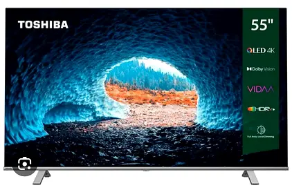 Toshiba QLED 55 inch under warranty original packaging