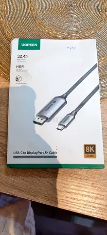 UGREEN USB-C to DisplayPort 8K Cable (8K@60Hz) - New in Box