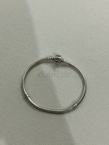 Pandora Sterling Silver Chain Bracelet (Charm Bracelet Style)