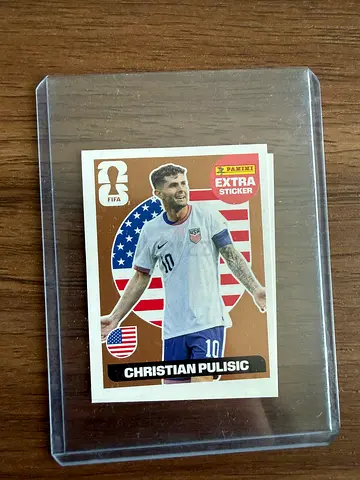 Panini World Cup Extra Sticker Pulisic Bronze