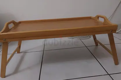 Foldable Wooden Breakfast Tray with Handles