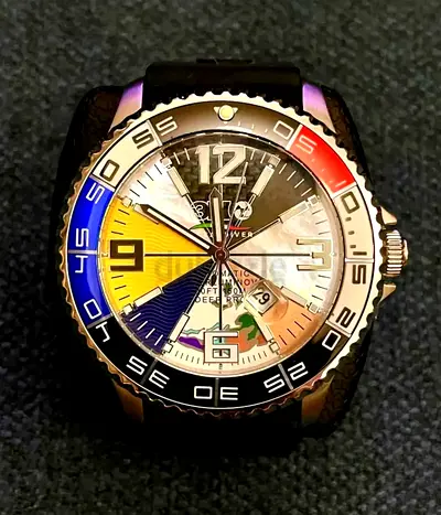 Real Gemstone Dial Automatic Dive Watch Limited Release longines omega rado tag heuer hamilton oris