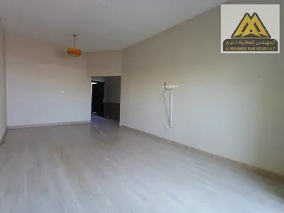 للإيجار غرفتين وصالة منفصلة بالروضة 2، عجمان، بلكونة، تكييف سبليت، خزائن حائط، قرب ليالي بيروت، 40 ألف.
