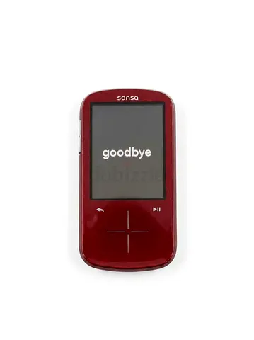 SanDisk Sansa Fuze+ MP3 player features a 2.4-inch display vintage model