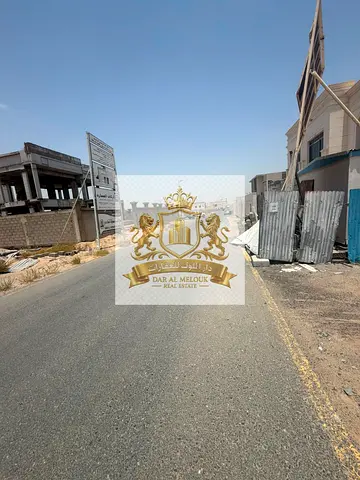 For Sale in Sharjah – Al Raqibah Area Residential land plot Location close to all amenities Freehol