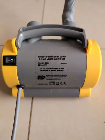 Compact canister air vacuum - working, excellent condition.